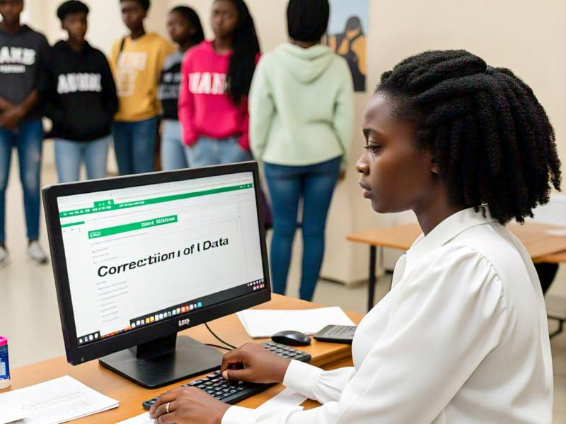 JAMB Correction of Data