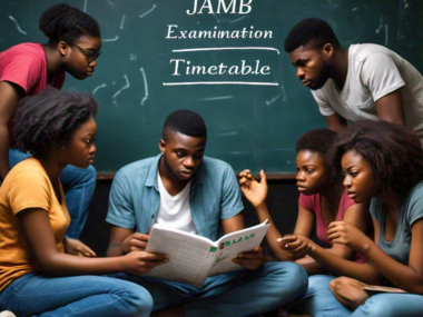 JAMB Examination Timetable