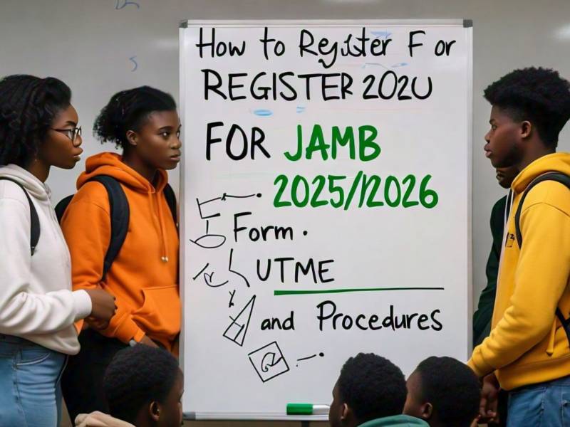 How to Register for JAMB 2025/2026 UTME: Form and Procedures”